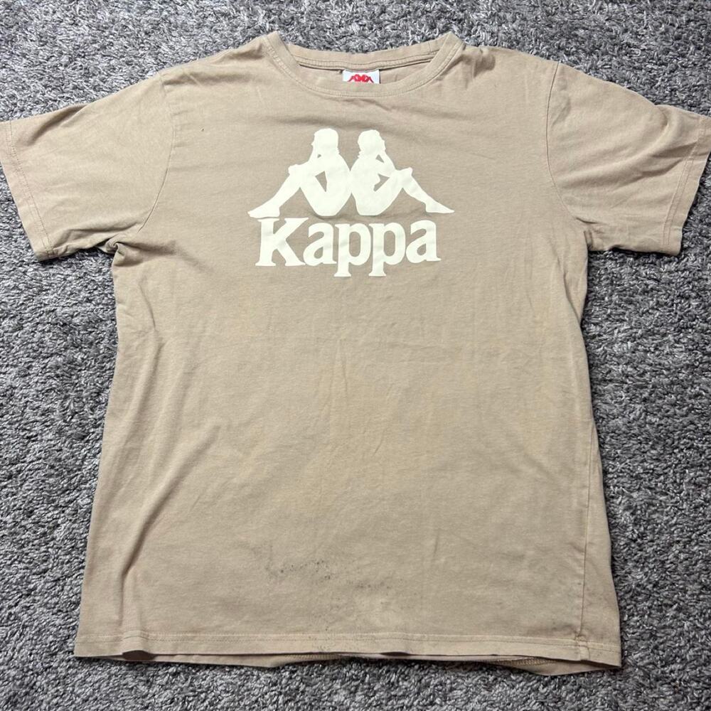 Kappa tan cream t shirt